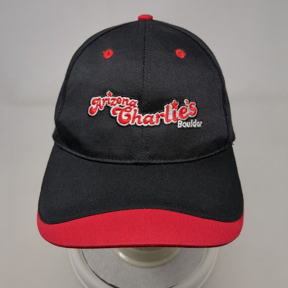 Arizona Charlie's Boulder Strapback Hat Black OSFA Embroidered Unique - Picture 2 of 8